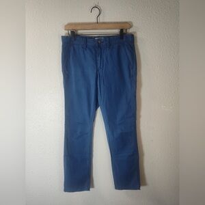Express Men's Chinos in Deep Blue